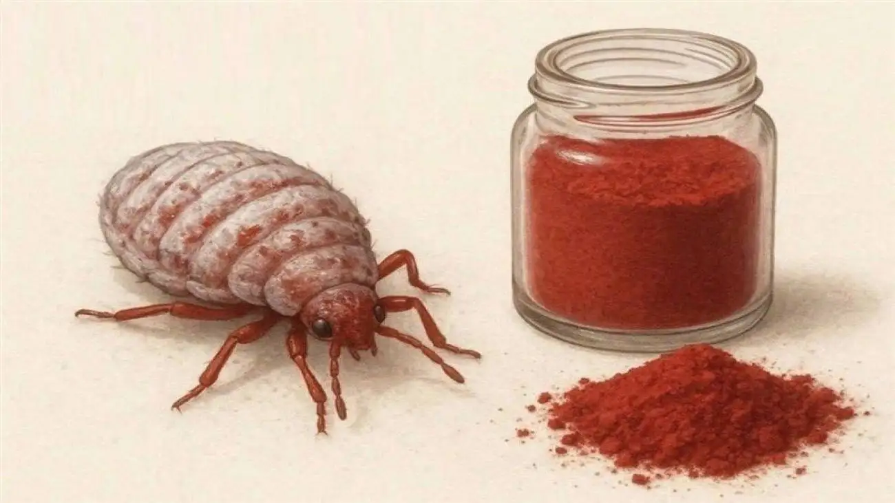 تهیه رنگ قرمز محصولات غذایی در ایران از نوعی حشرات  -  واکنش مقام ارشد سازمان غذا و دارو  -