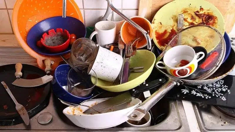 اگر شب ظرف ها را نشوئیم چه اتفاقی می افتد؟