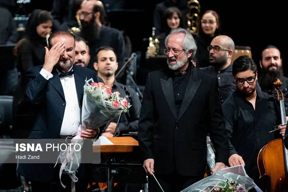 شبانگاهان؛ تا حریمِ فلک، چون زبانه کشد سوزِ آوازم - دومین کنسرت پاییزه ارکستر ملی با صدای مختاباد + عکس