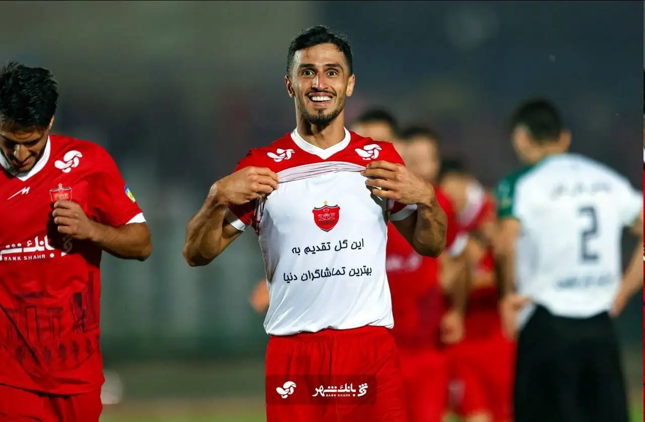 عکس - علی علیپور گلش را به چه کسی تقدیم کرد؟