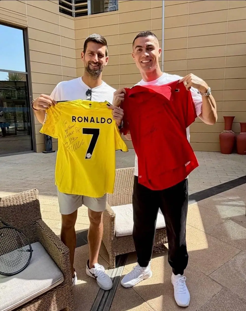 عکس - دیدار سلاطین دنیای ورزش در ریاض