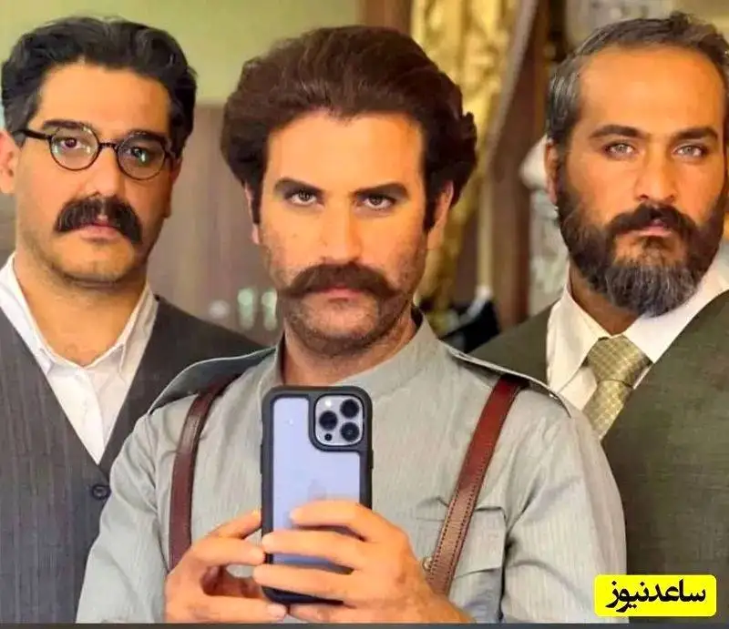 بهنوش طباطبایی و میلاد کی مرام در پشت صحنه سریال (سووشون)