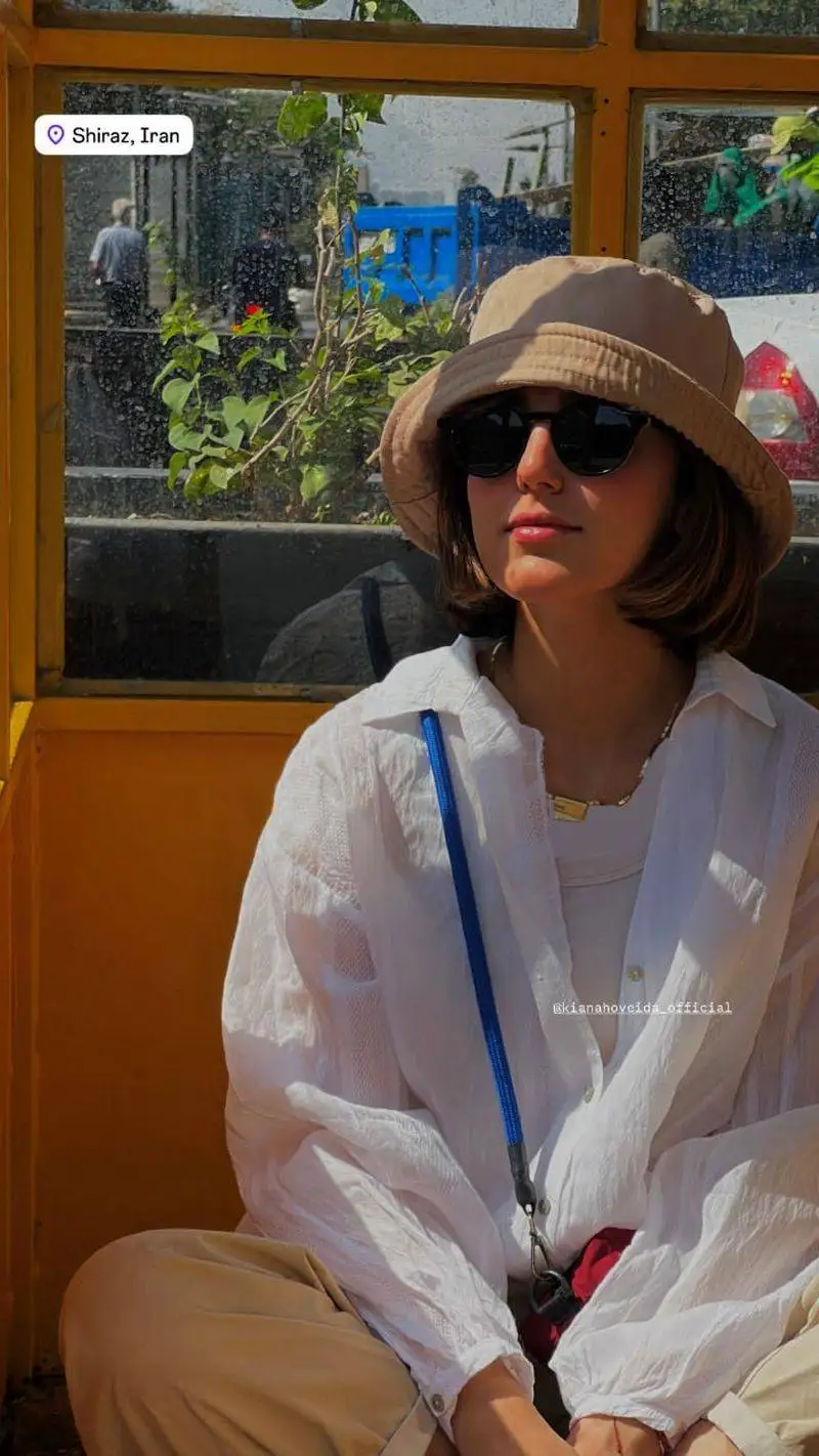 عکس جذاب شیدای سریال زخم کاری در شیراز - متفاوت تر از همیشه