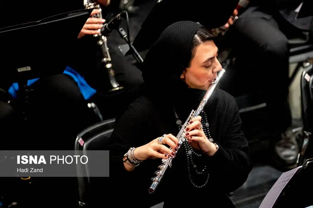 شبانگاهان؛ تا حریمِ فلک، چون زبانه کشد سوزِ آوازم - دومین کنسرت پاییزه ارکستر ملی با صدای مختاباد + عکس