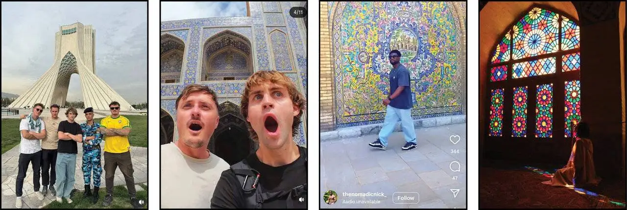 روایت جالب توریست های خارجی از ایران