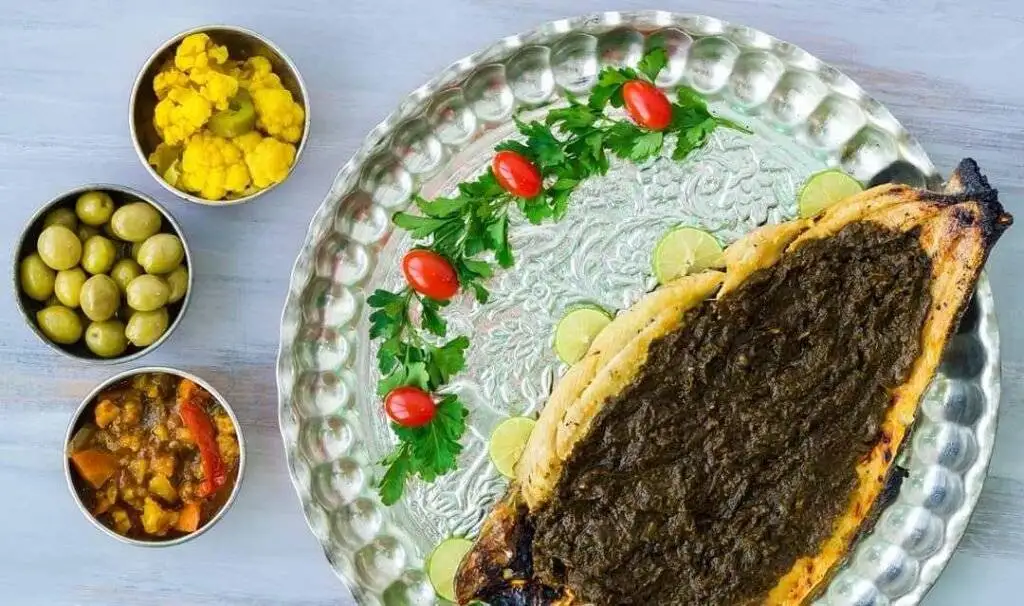 درست کردن حشو و ماهی جنوب سرخ کرده ؛ غذایی ساده و خوشمزه