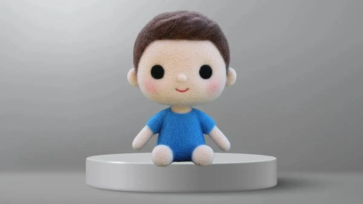 تبدیل چهره به عروسک نمدی ؛ ترند بامزه شبکه های اجتماعی + آموزش