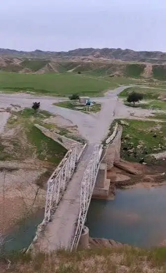 بارش های شدید این پل تاریخی را ویران کرد