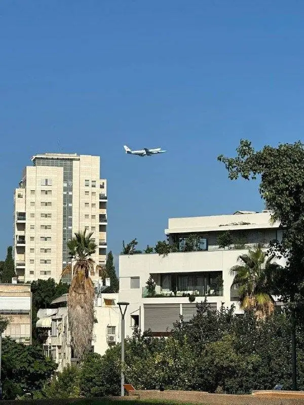 لحظه ورود ترامپ به تل آویو + ویدئو