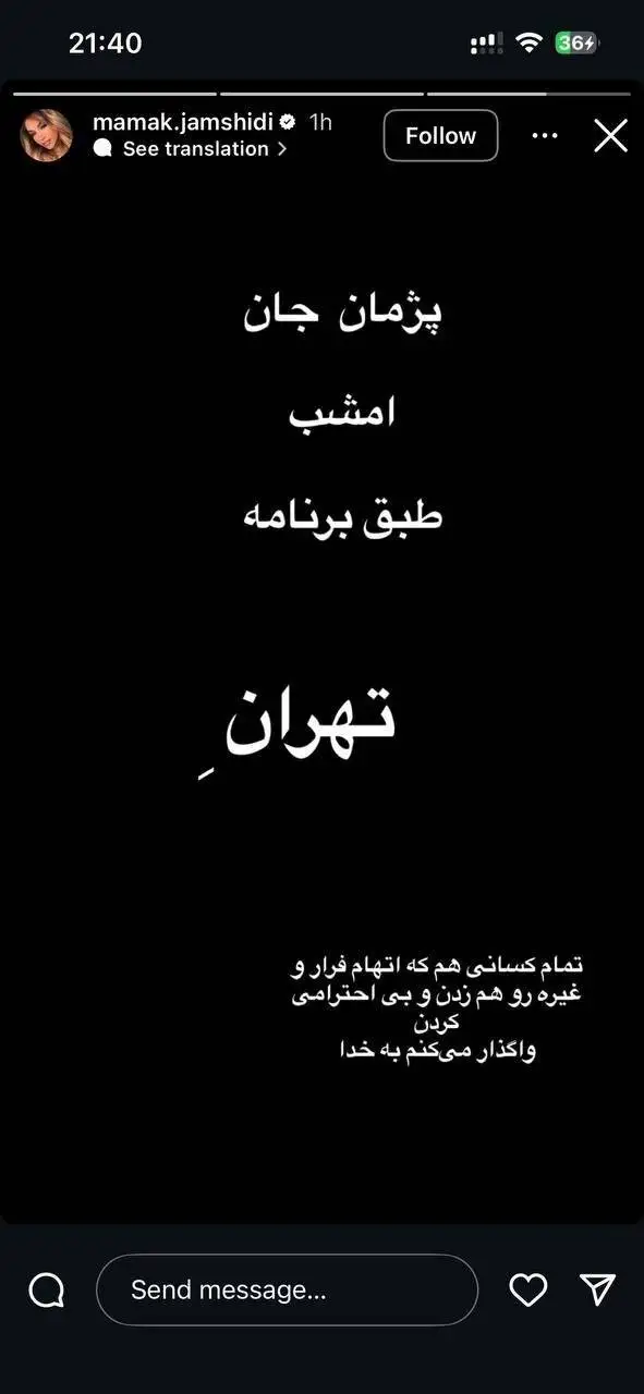 عکس - بازگشت پژمان جمشیدی به ایران