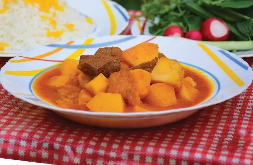 درست کردن خورشت به با ماهیچه