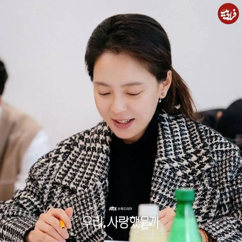 عکس - سفر زمان؛ (بانو سویا، زن جومونگ) بعد از 16 سال در پشت صحنه سریال (این عشق بود)