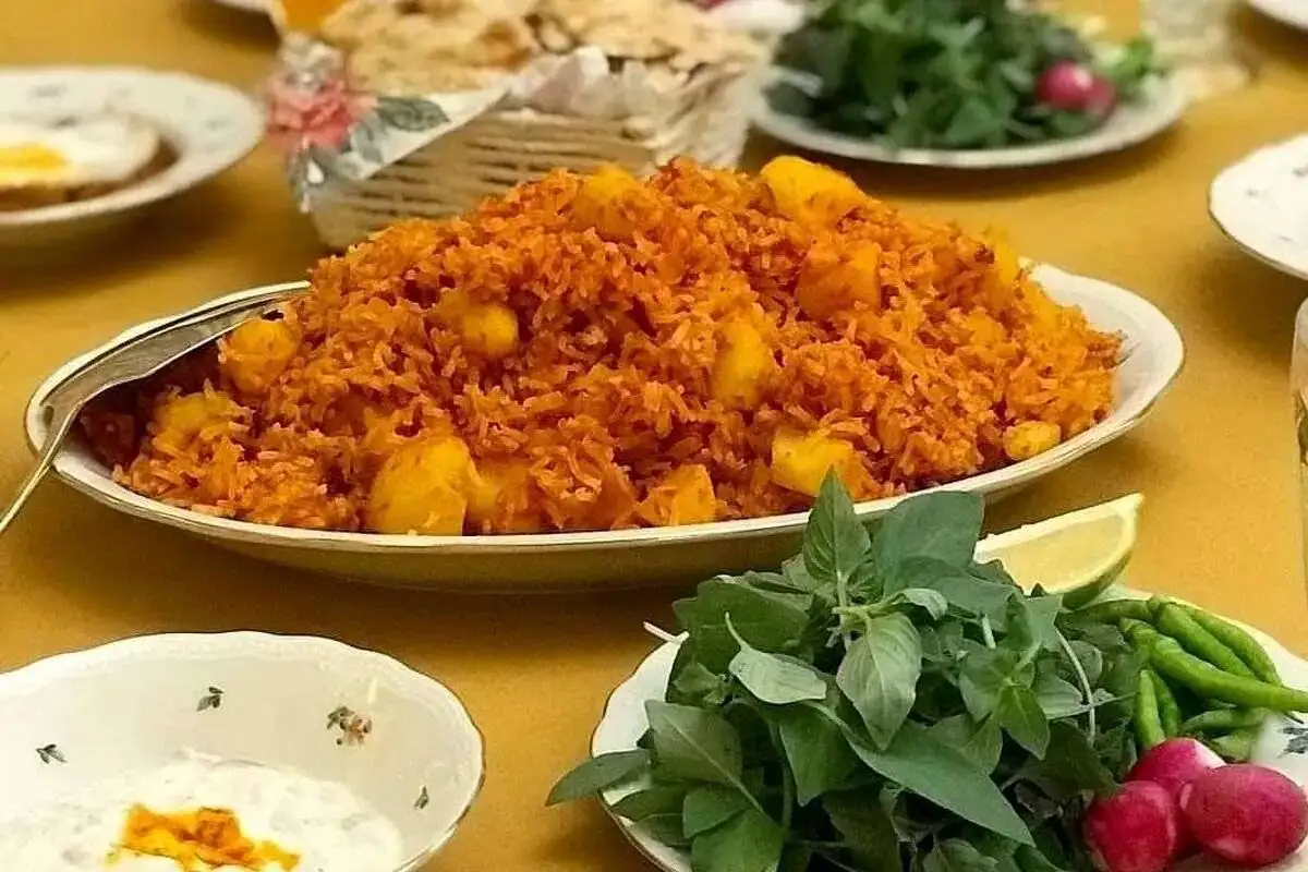 درست کردن کته گوجه همدان ؛ غذایی خوش طعم و ساده