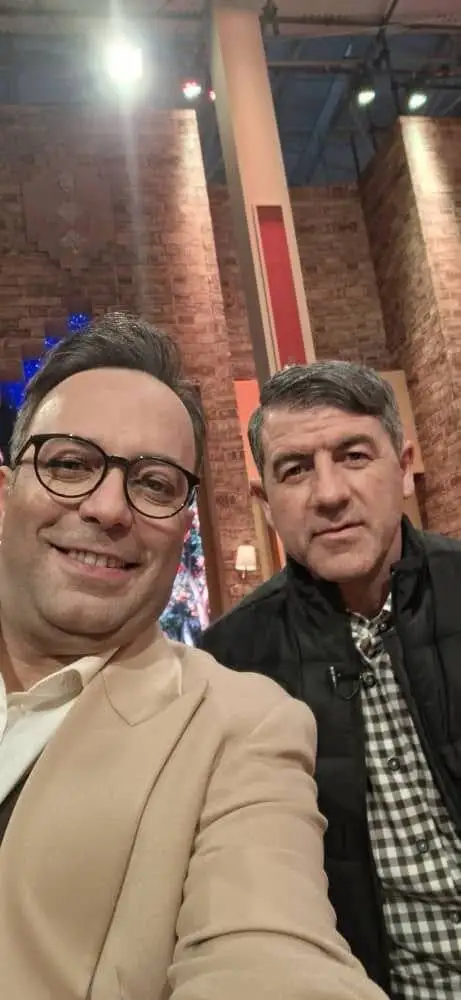 عکس - کریم باقری بعد از 20 سال به تلویزیون رفت