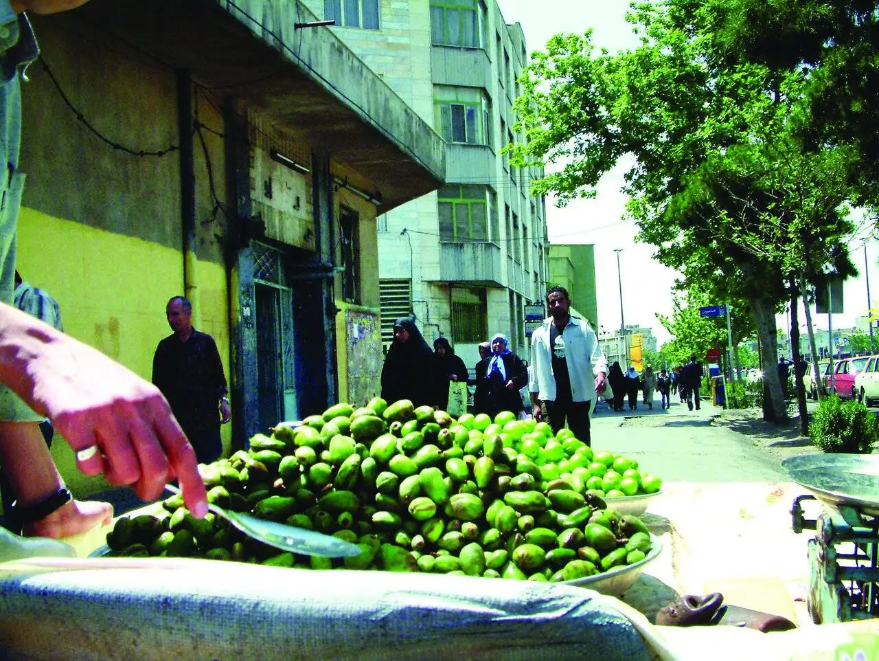 نوبرانه های بهاری در تهران قدیم