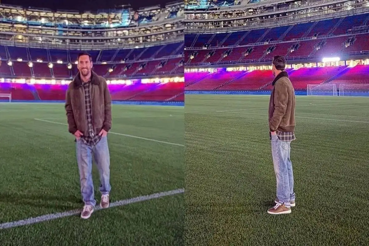 عکس - چه کسی بازگشت مسی به بارسلونا را به تصویر کشید؟