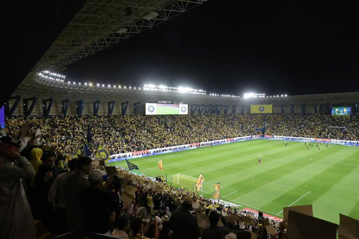 تصویر - حمایت شگفت انگیز هواداران النصر از رونالدو