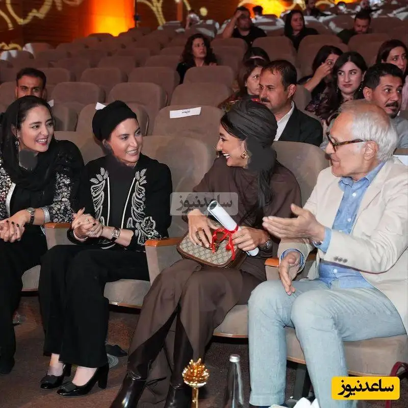 عکس - درخشش تیپ و استایل بازیگران و هنرمندان ایرانی در اختتامیه فستیوال سلیمانیه 2025 - سمیرا حسن پور، فریبا نادری، نرگس محمدی و...