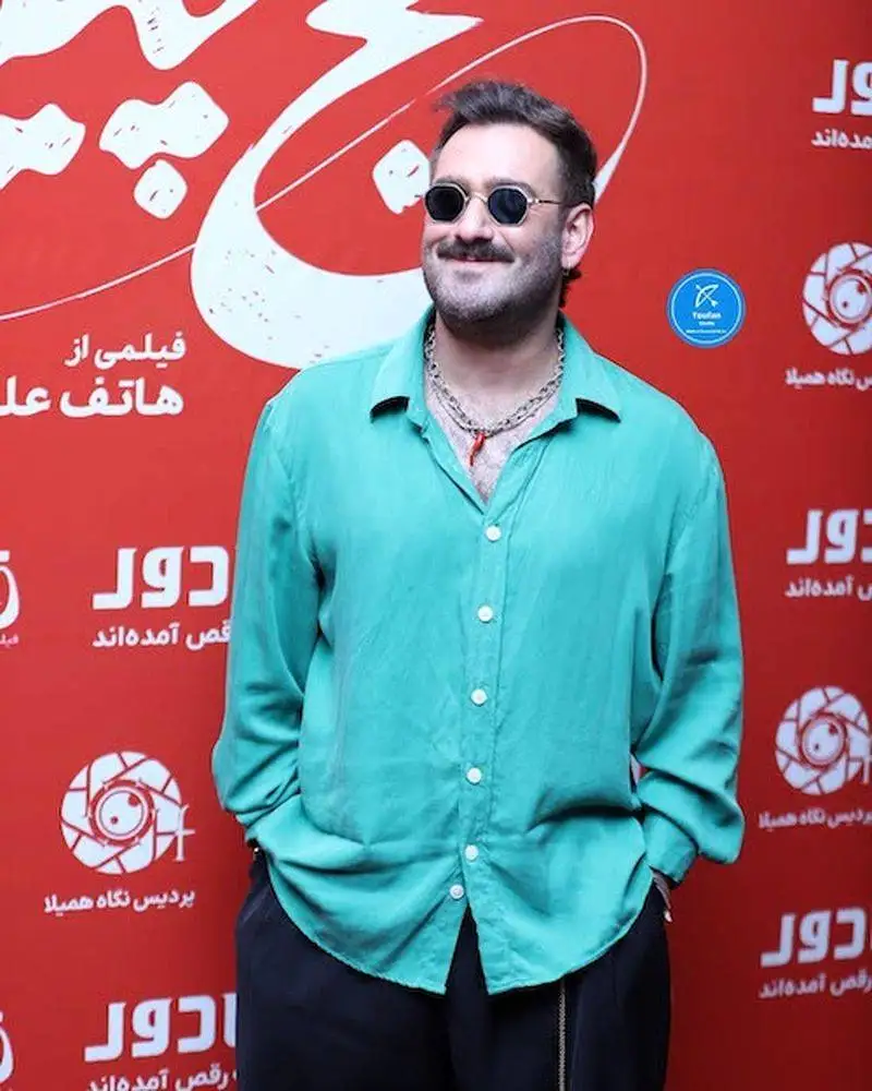 پیراهن سبز و چروک نیما شعبان نژاد سوژه مراسم اکران شد!