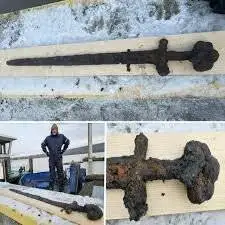 کشف حیرت انگیز باستان شناسان - شوالیه ای که با شمشیرش به دنیای مدرن بازگشت!