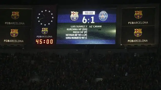 عکس - بارسلونا و دوباره 6 بر 1 بعد از 8 سال