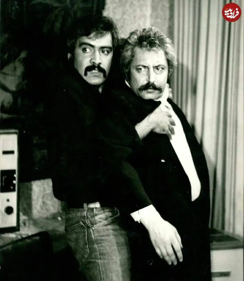 عکس - سفر در زمان؛ چهره (منوچهر وثوق و جمشید مشایخی) در سال 1351