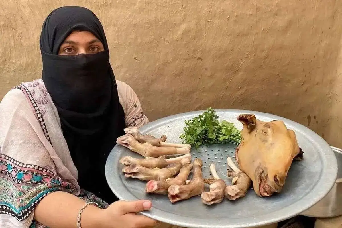 در این نقطه از جغرافیا کله پاچه گوزن و شتر می خورند