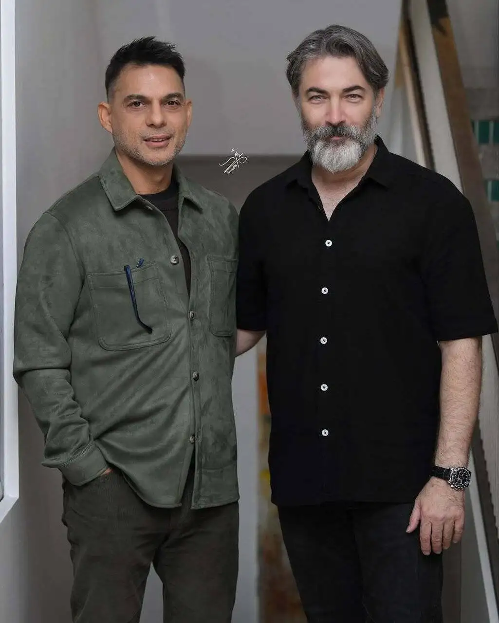 جدیدترین عکس پیمان معادی با پارسا پیروزفر