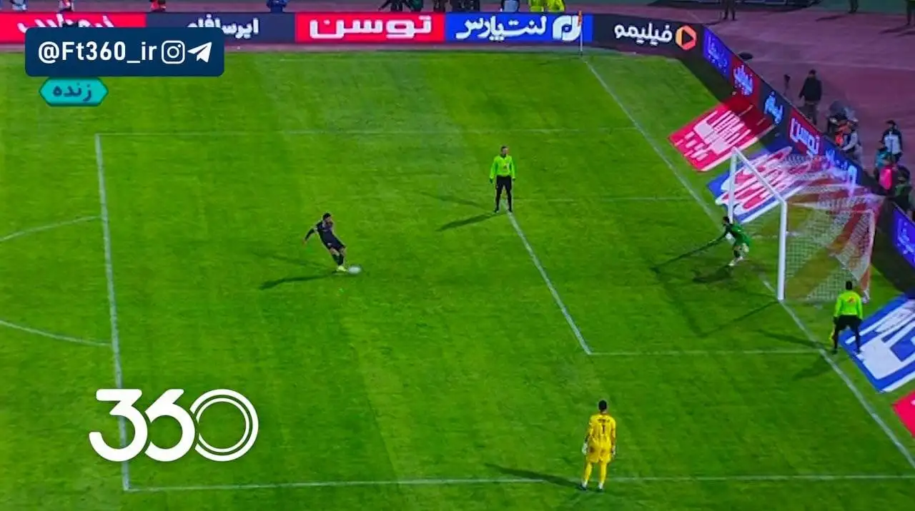 تصویر - صحنه مشکوک روی آخرین مهار پنالتی بیرانوند