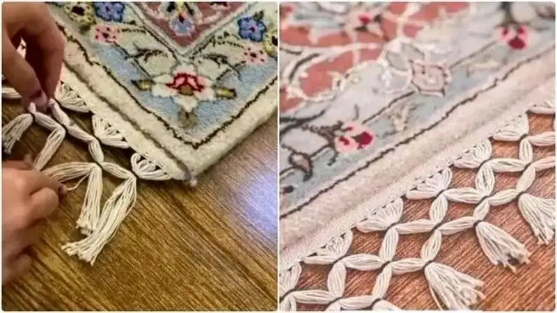 8 ایده خلاقانه برای تزیین ریشه فرش و محافظت از آن + عکس