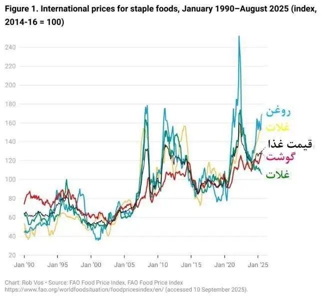 شوک تورمی مواد غذایی در دنیا - تعداد گرسنه های جهان به افزایش رفت