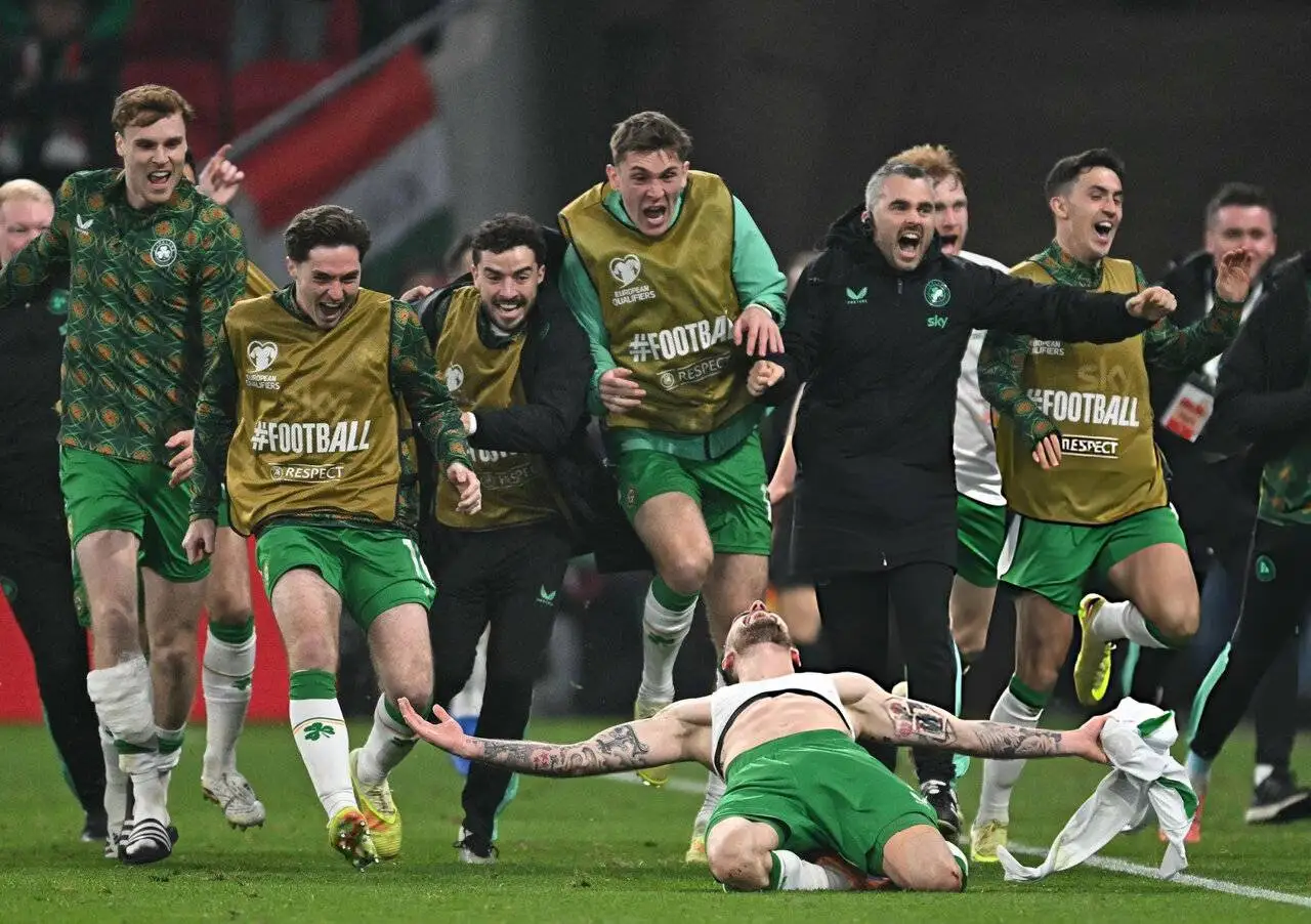 عکس - معجزه بوداپست برای ایرلند؛ این مسابقه فوتبال فراموش نخواهد شد