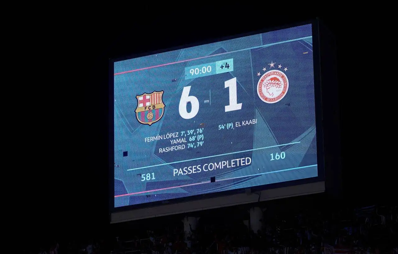 عکس - بارسلونا و دوباره 6 بر 1 بعد از 8 سال