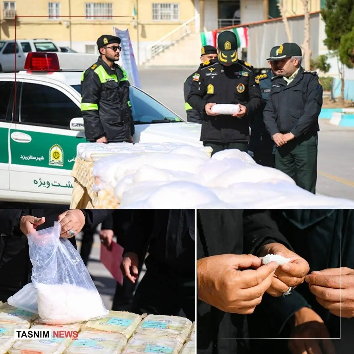 کشف یک تن مخدر شیشه در این استان