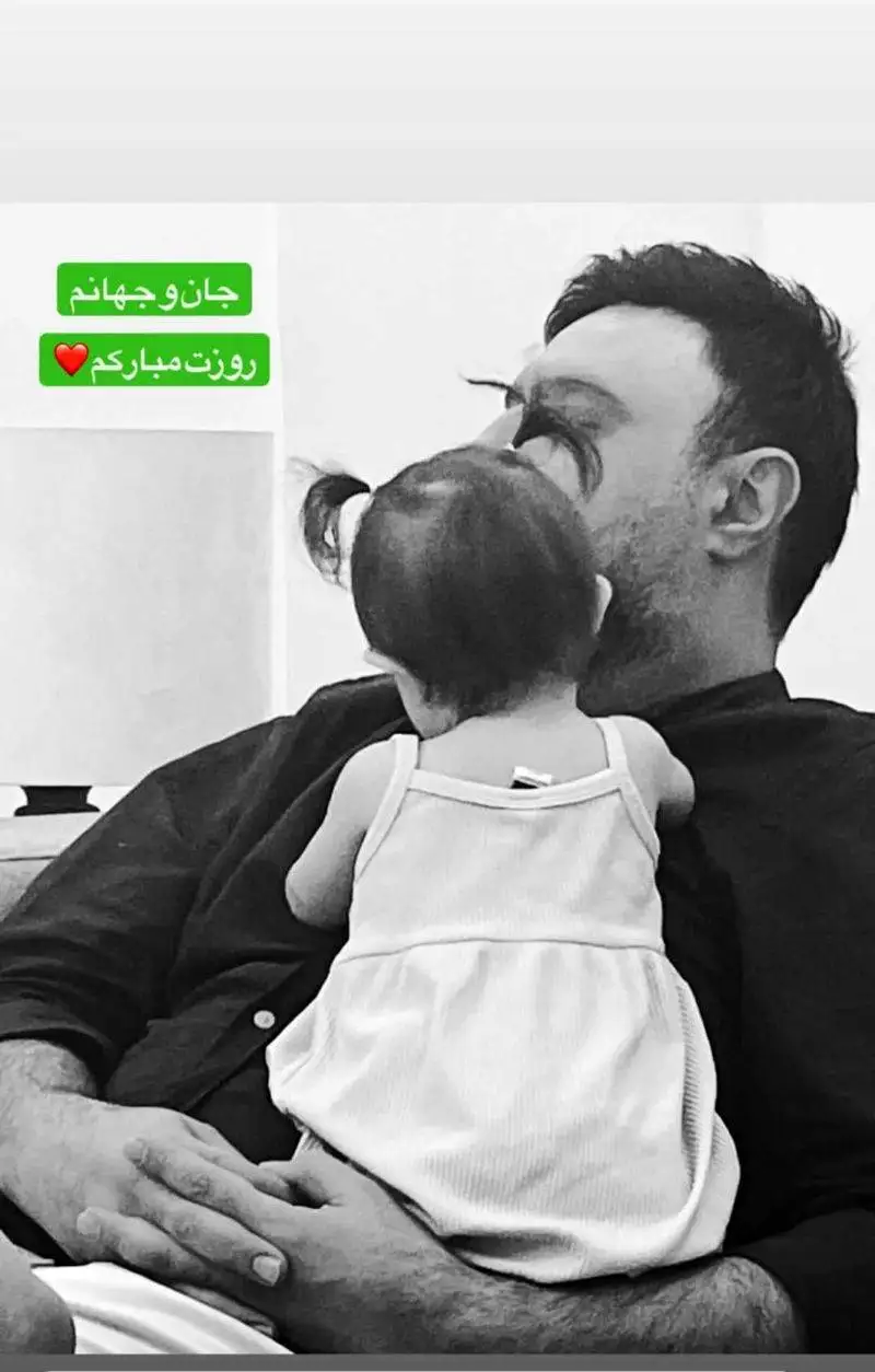 نخستین رونمایی از دختربامزه محمد علیزاده و سارا منجزی پور - جان و جهانم...