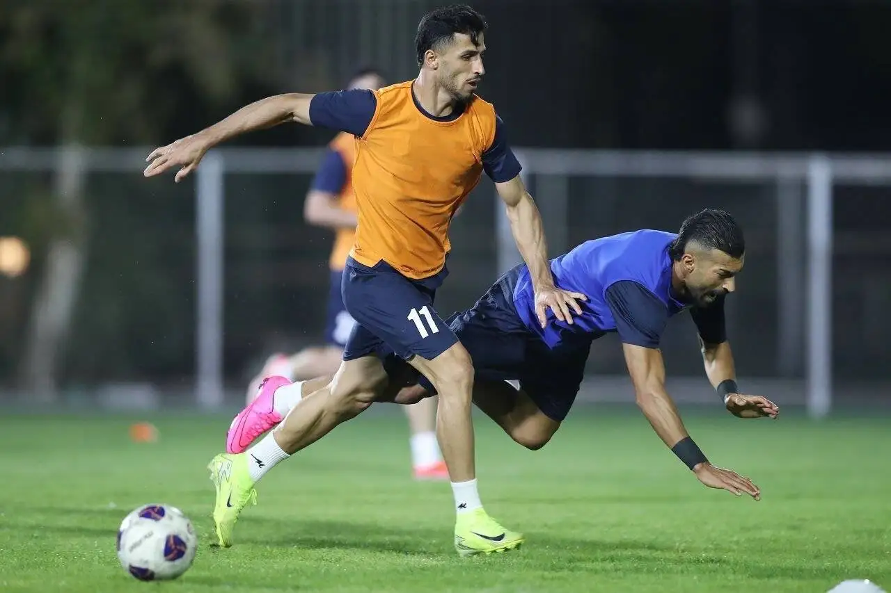 تصاویری از تمرینات تیم ملی فوتبال ایران زیر نظر قلعه نویی