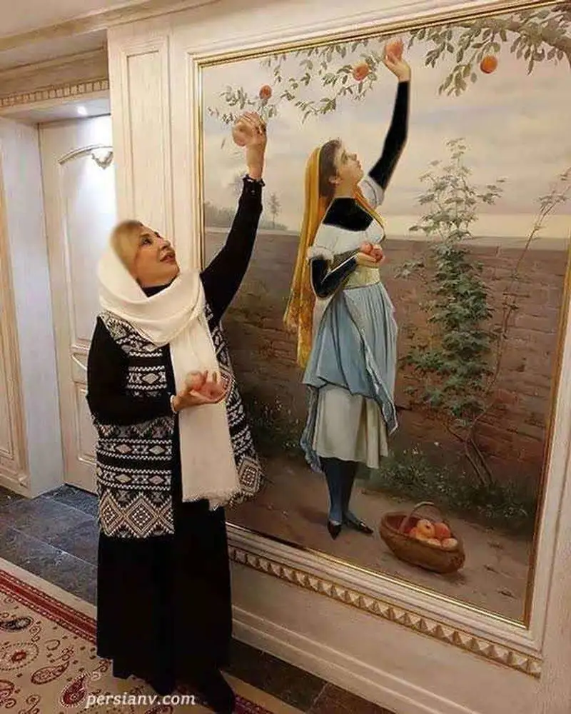 دکوراسیون محشر و فوق لاکچری خانه مرجانه گلچین - کنج خانه خانم بازیگر انگار از تو قصه ها اومده و واقعی شده!