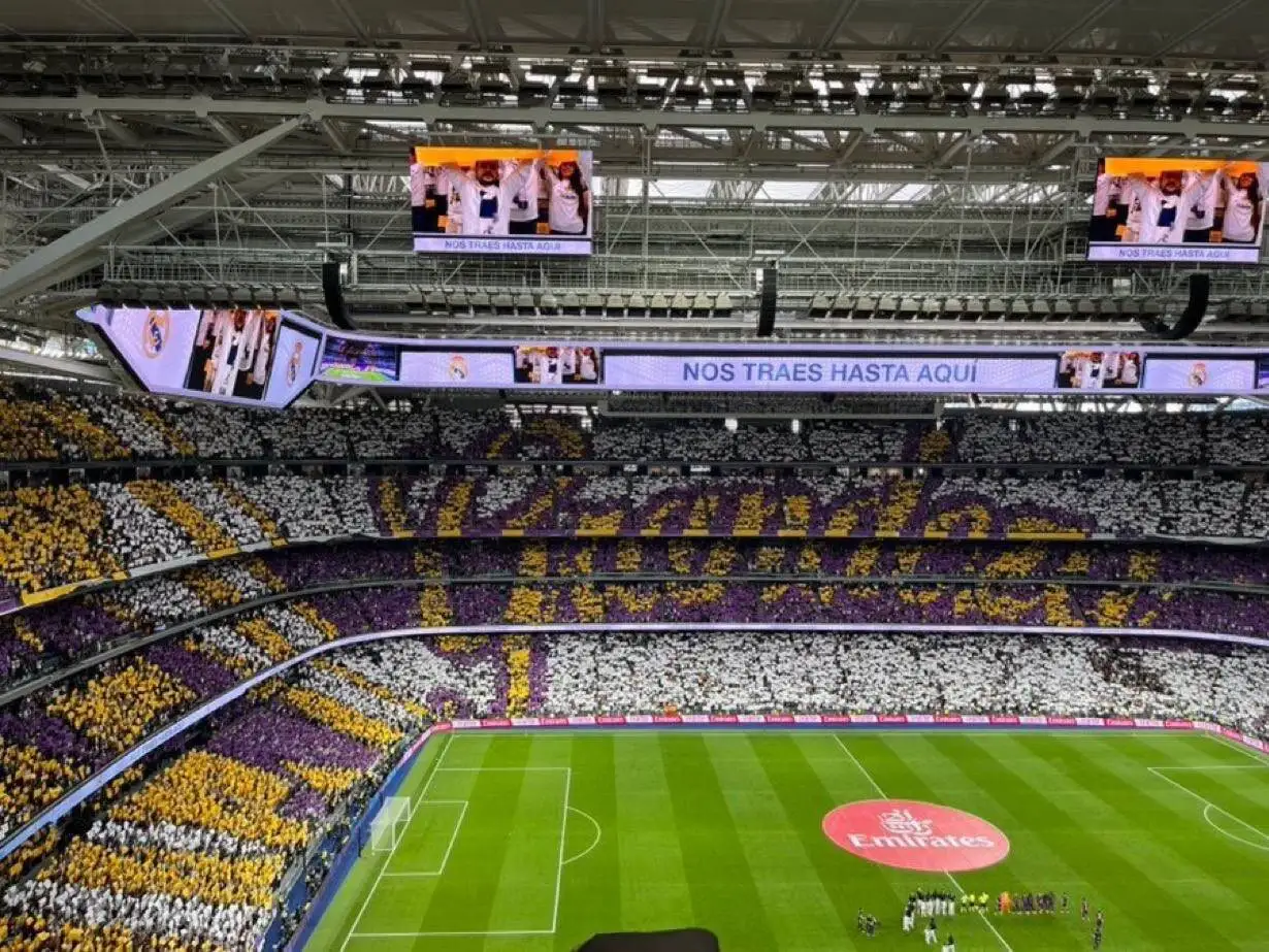 عکس - جو ناگوار سانتیاگوبرنابئو قبل از الکلاسیکو