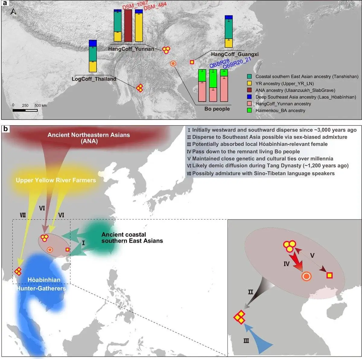 شناسایی نژاد مردگان دفن شده در تابوت های معلق باستانی! - عکس