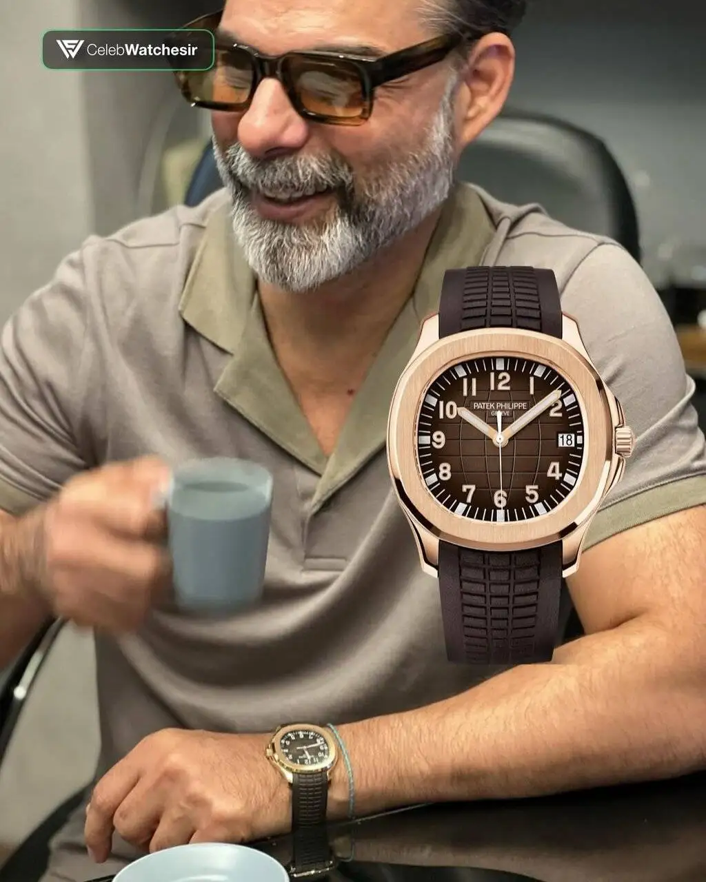 تصویر - ساعت 8-5 میلیارد تومانی بازیگر نامدار ایرانی