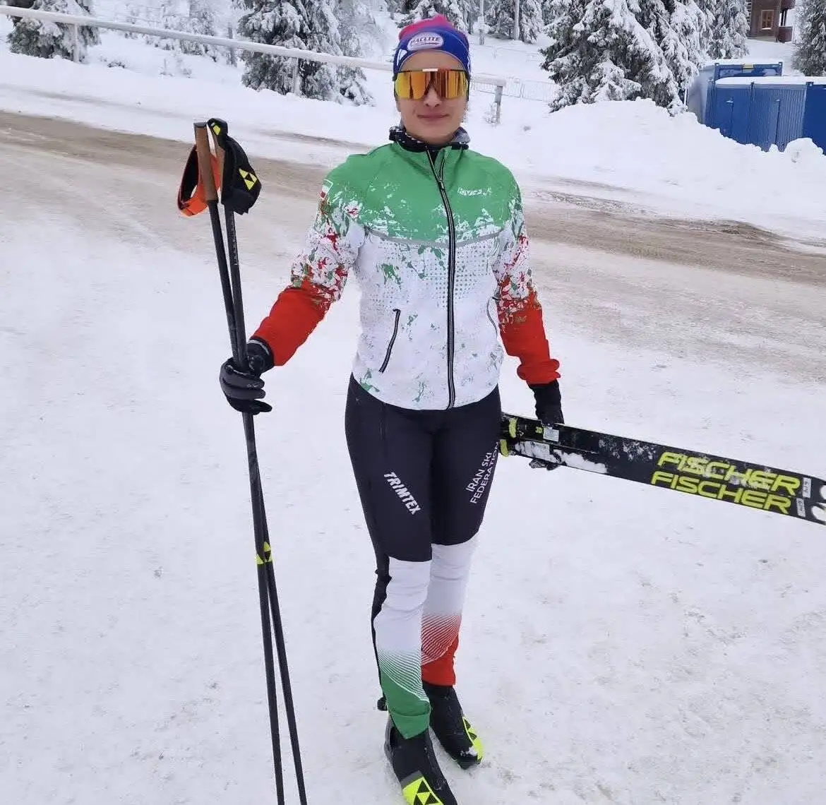 ماجراجویی دختر ایرانی در نزدیکی قطب شمال؛ می خواهم در المپیک بدرخشم!