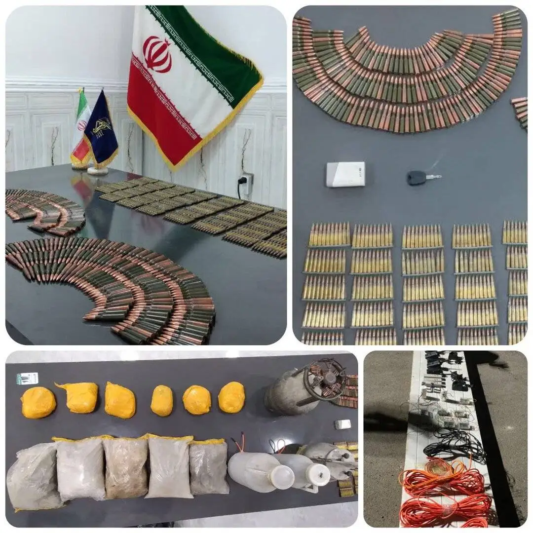 ببینید در پاکسازی خانه امن تروریست ها چه تسلیحاتی شناسایی شد+ تصویر - از بمب آماده تا تله و ....