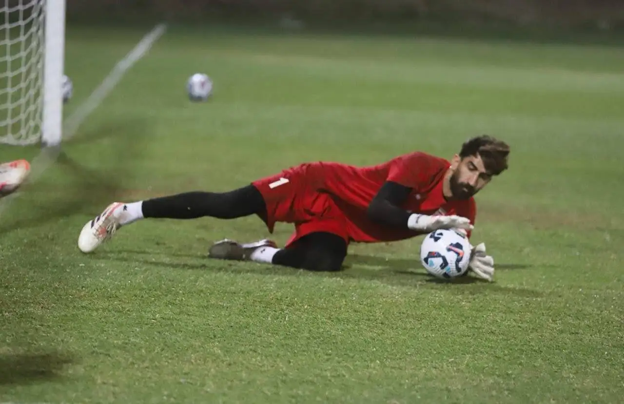 تصاویر نخستین تمرین تیم ملی با لژیونرها در العین