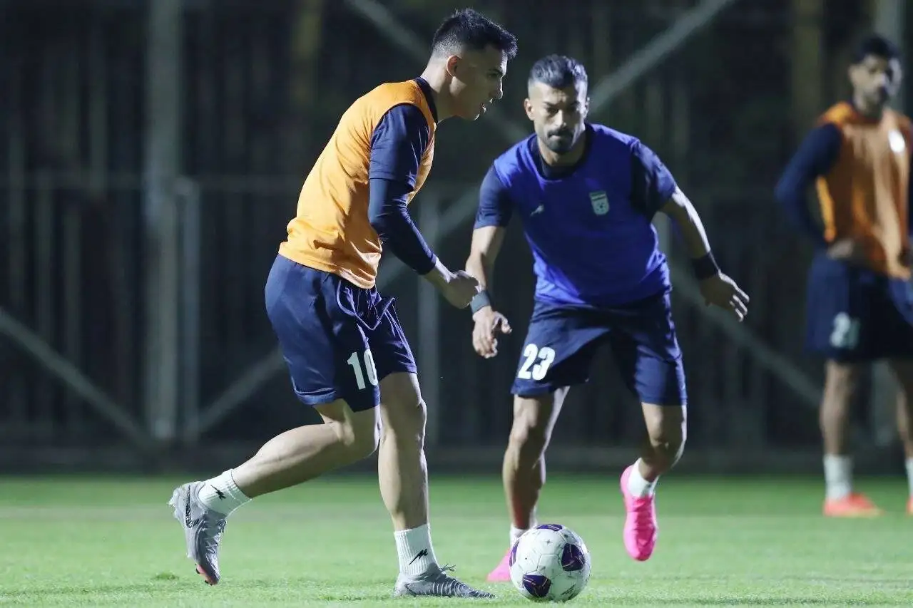 تصاویری از تمرینات تیم ملی فوتبال ایران زیر نظر قلعه نویی