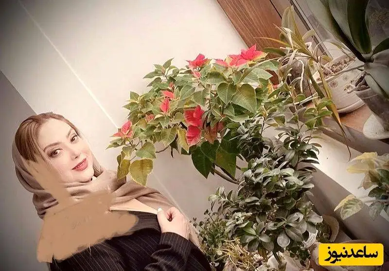 فیلم و عکس - دکوراسیون فوق العاده سبز خانه مریم سلطانی - از آینه کنسول شاهانه و مجسمه با کلاس تا مبلمان و ...
