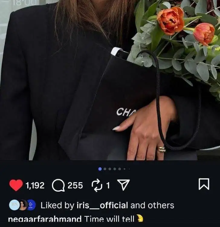 عکس - استوری همسر سابق پژمان جمشیدی-زمان می تواند...