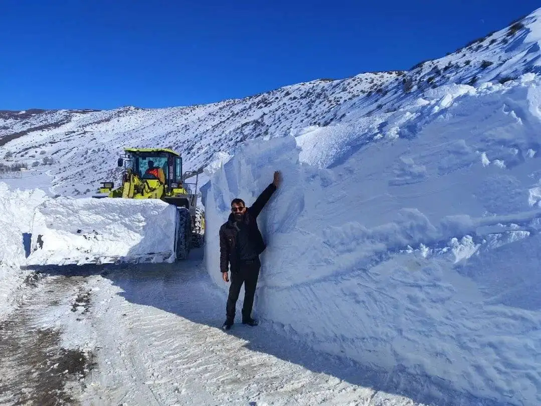 برفی که خاطره ها را زنده کرد + عکس و فیلم