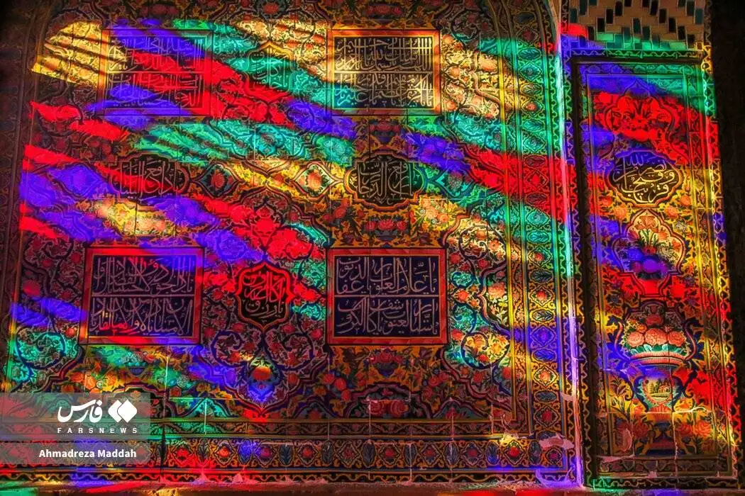 مسجد صورتی شیراز کجاست ؟ + عکس مسجد صورتی شیراز