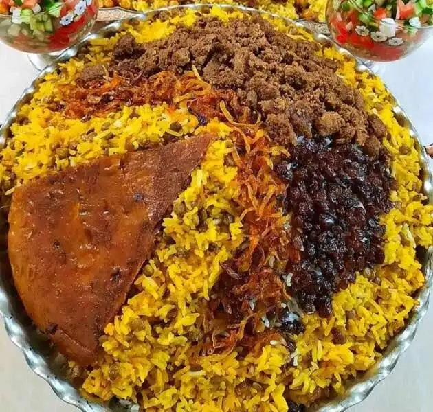 عدس پلوی درباری؛ خوشمزه ترین عدس پلویی که تابه حال خورده اید!