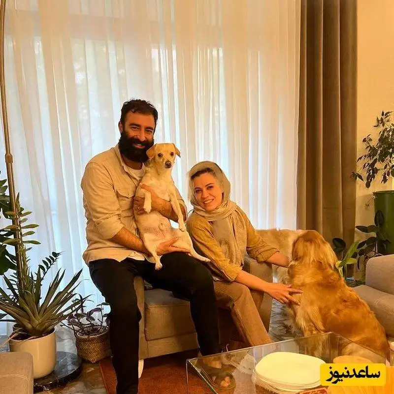 تصاویر - بررسی چیدمان خونه باکلاس و امروزی کیوان ساکت اف و شیدا خلیق بعد از ازدواج 